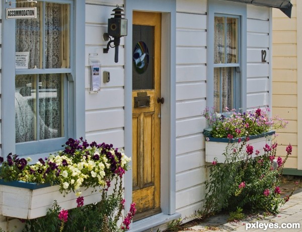 Cottage with small garden